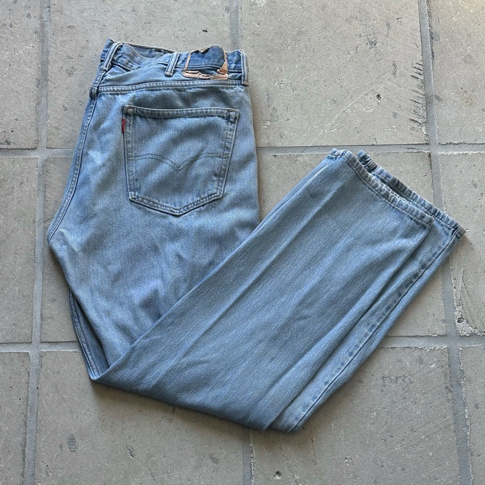 RARE Y2K Blank Tab Levi’s 505 - 38 x 32
